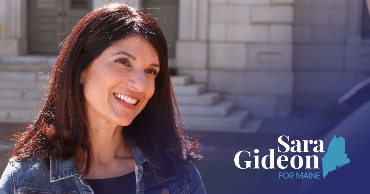 Sara Gideon, the Speaker of Maine's House of Representatives, is running for a U.S. Senate seat this year.