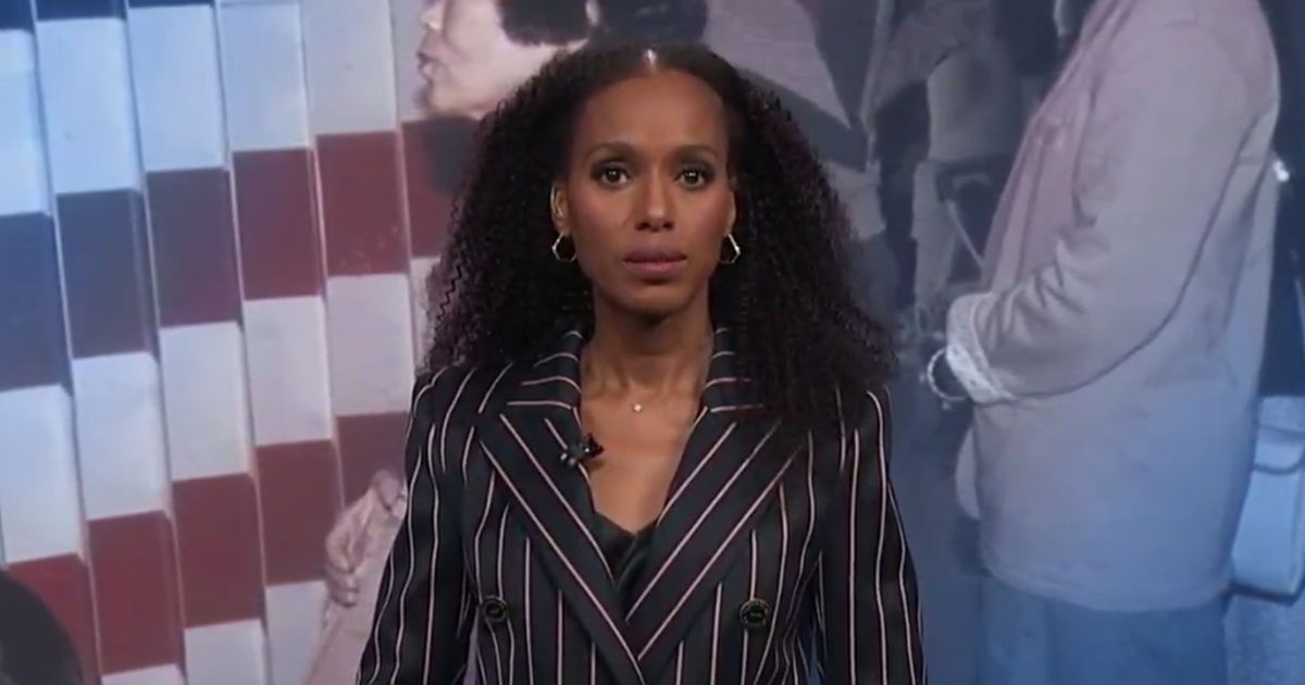 Actress Kerry Washington speaks at the 2020 Democratic National Convention.