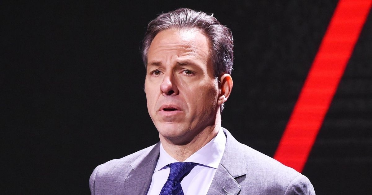CNN host Jake Tapper speaks onstage during the WarnerMedia Upfront 2019 show at The Theater at Madison Square Garden on May 15, 2019, in New York City.