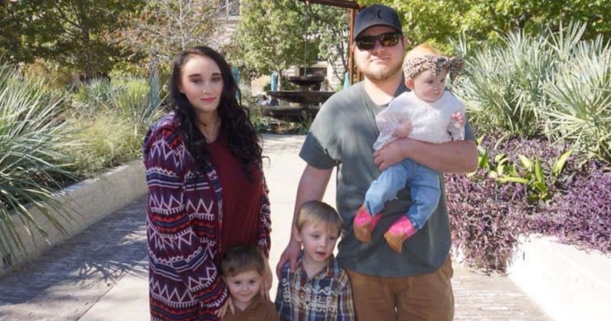 Stephani and Bradley Wagoner and their three children. Stepahni died Aug. 15, 2020, but left a video message for her husband.