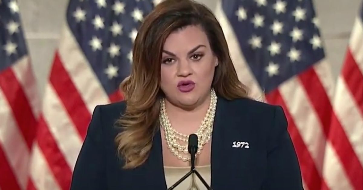 Pro-life activist Abby Johnson speaks at the 2020 Republican National Convention.