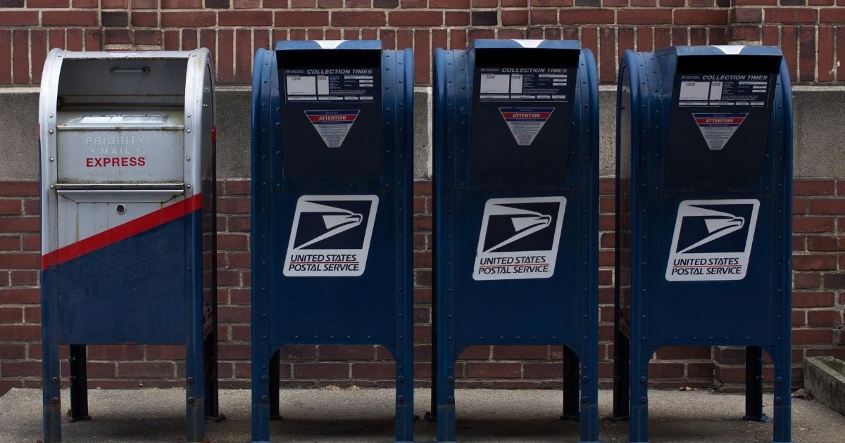 A row of mailboxes is seen in the stock image above.