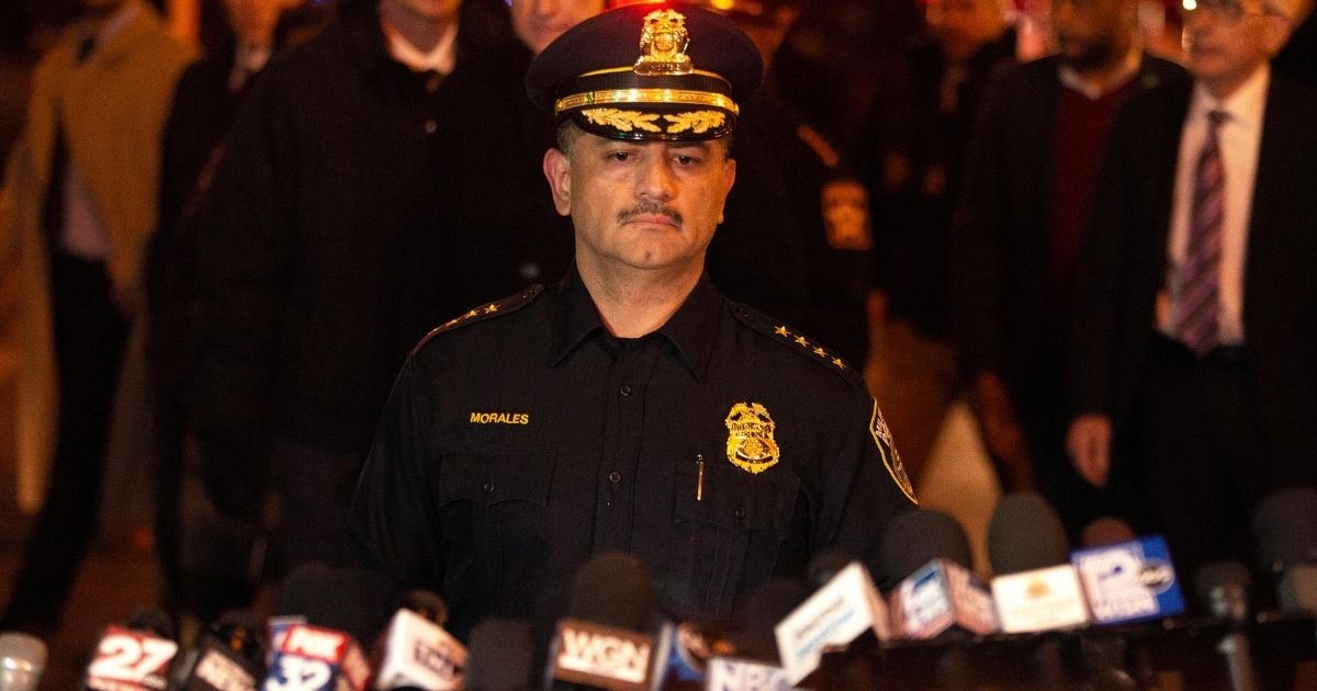 Milwaukee Police Chief Alfonso Morales speaks to the media on Feb. 26, 2020, in Milwaukee, Wisconsin.