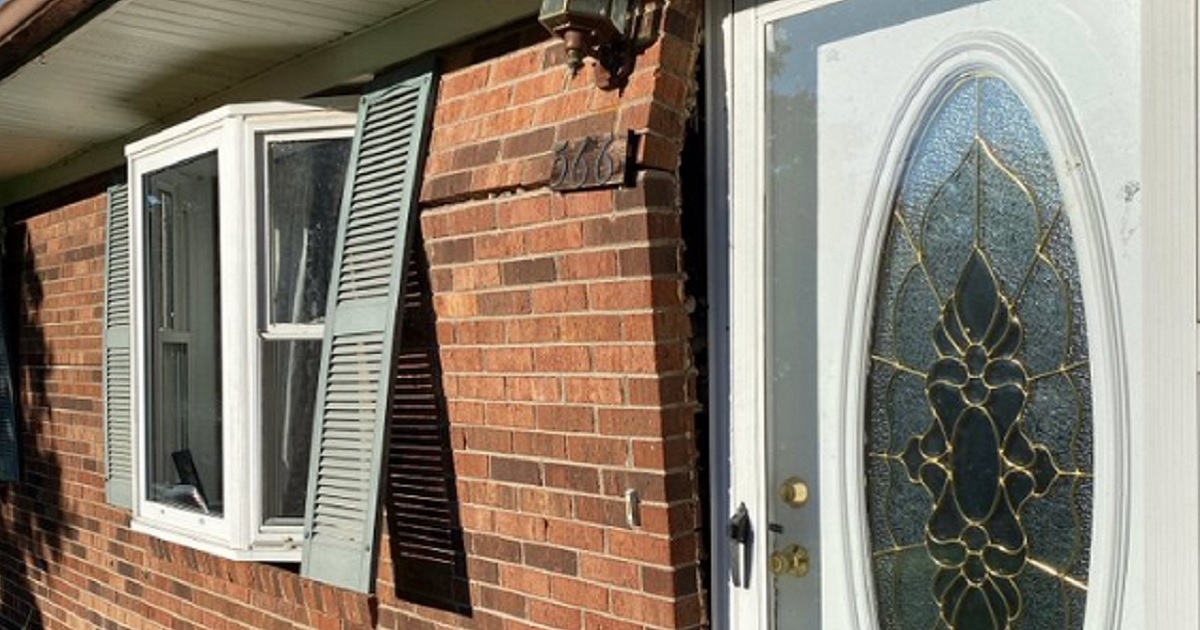 A North Carolina home shows the impact of Sunday morning's earthquake on residents.