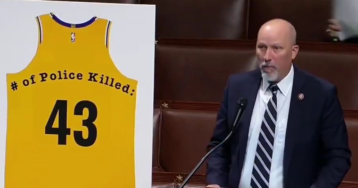 Republican Rep. Chip Roy of Texas condemns the NBA for its hypocrisy on police-involved shootings from the floor of the House of Representatives on Sept. 16, 2020.