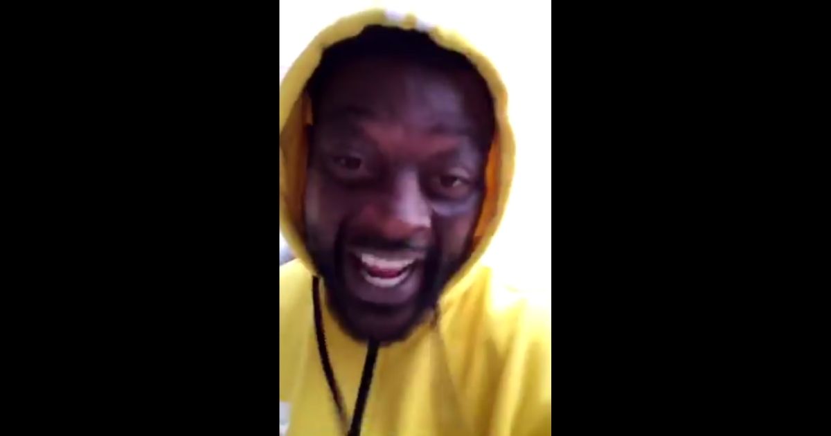A witness took a video of himself mocking a police-involved shooting he had just witnessed.