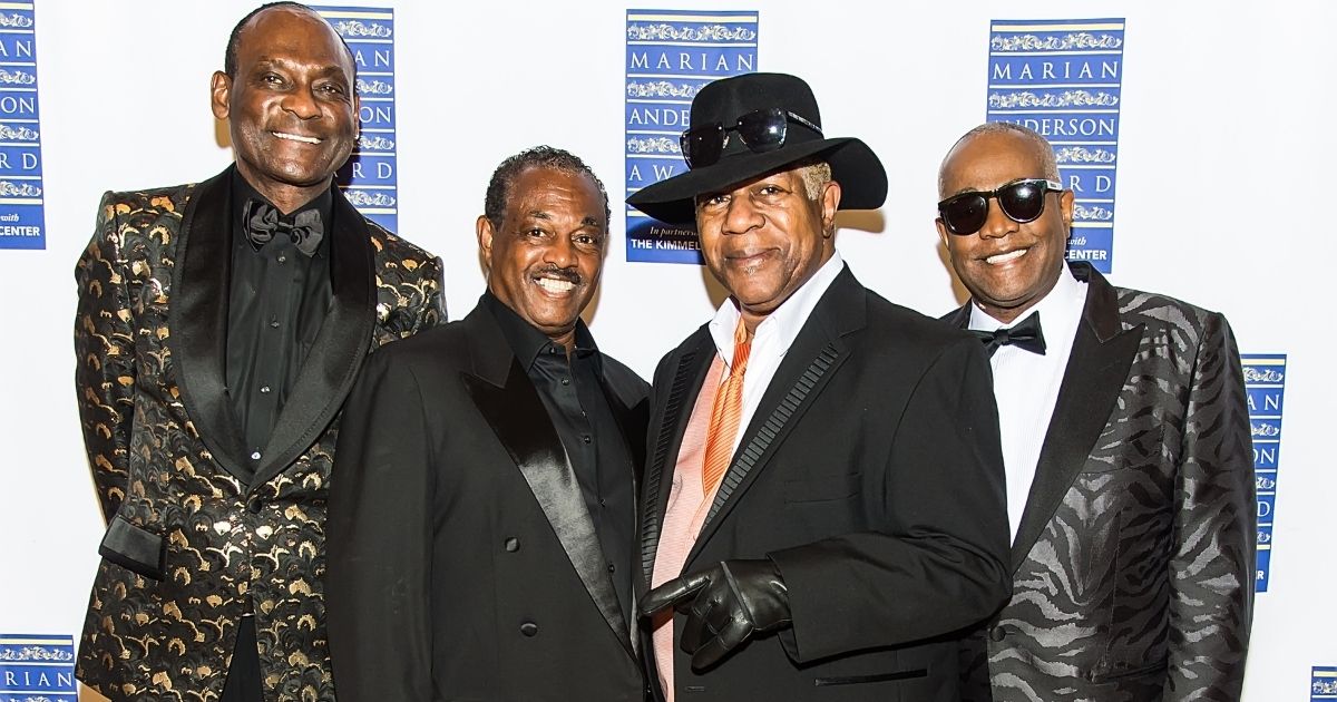 From left to right, George Brown, Robert "Kool" Bell, Dennis Thomas and Ronald "Khalis" Bell, members of "Kool & the Gang," are seen above. Ronald Bell passed away this week.