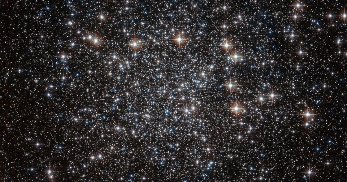 This Hubble Space Telescope image shows the stellar group NGC 4833, one of more than 150 globular clusters known to reside within the Milky Way galaxy.