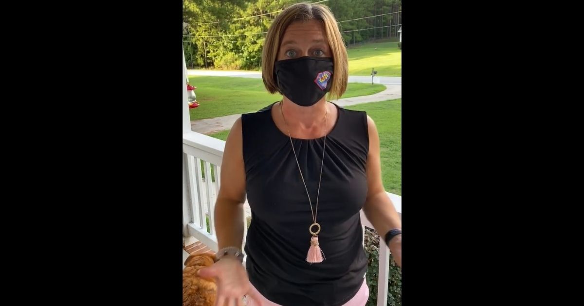 Angie Madden posted a PSA about how helpful mask inserts are for teachers.