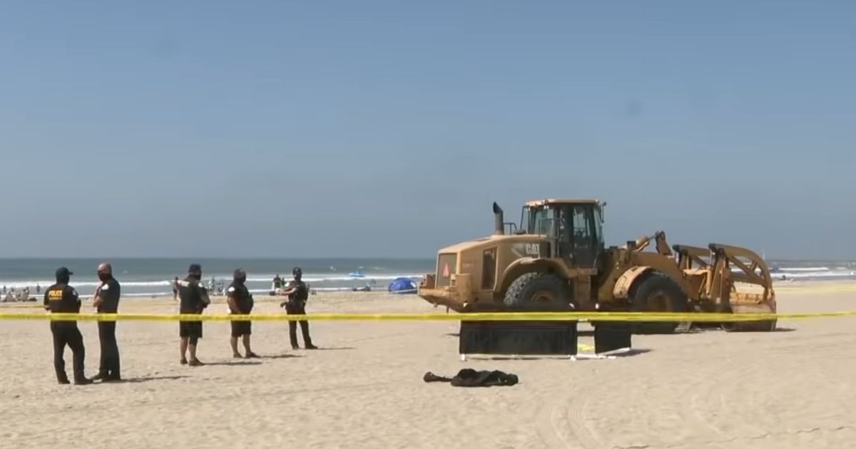 Woman Lying on Beach Dies After Tractor Driving Through Sand Crushes