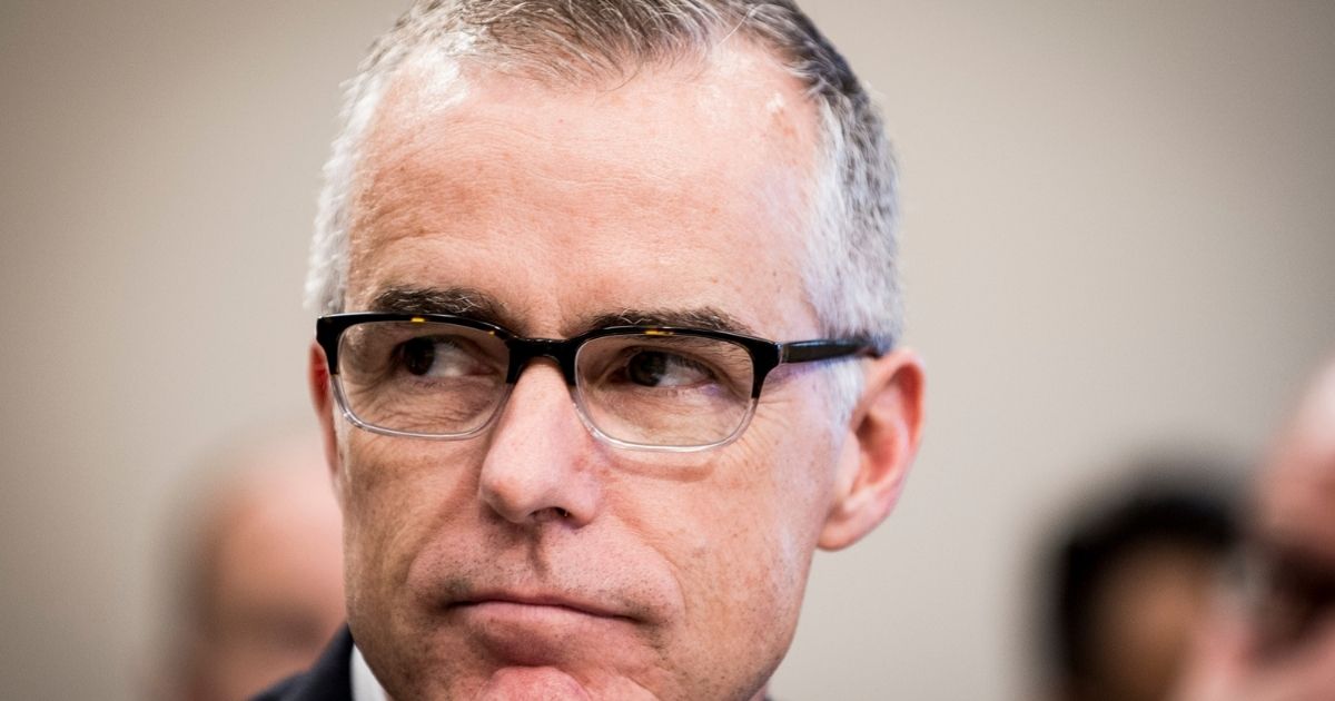 WASHINGTON, DC - JUNE 21: Acting FBI Director Andrew McCabe testifies before a House Appropriations subcommittee meeting on the FBI's budget requests for FY2018 on June 21, 2017 in Washington, DC. McCabe became acting director in May, following President Trump's dismissal of James Comey.