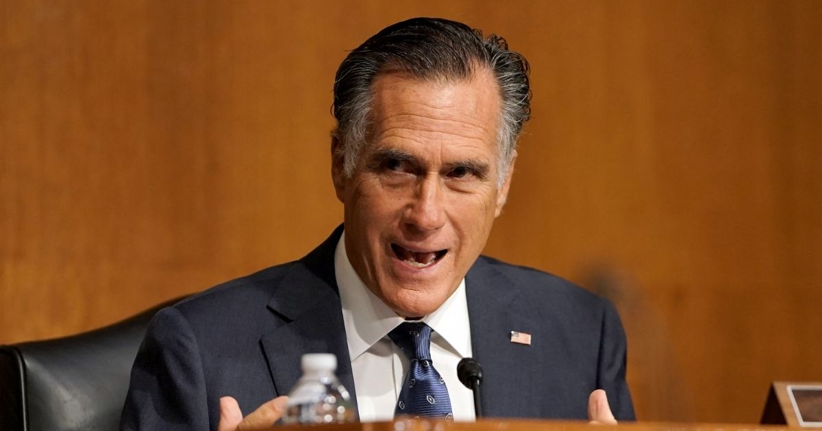 Utah Sen. Mitt Romney, pictured in a July file photo.
