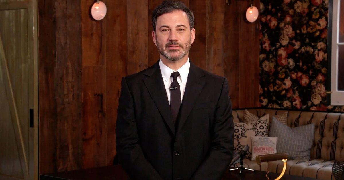 UNSPECIFIED LOCATION - APRIL 18: In this screengrab, Jimmy Kimmel, speaks during "One World: Together At Home" presented by Global Citizen on April, 18, 2020. The global broadcast and digital special was held to support frontline healthcare workers and the COVID-19 Solidarity Response Fund for the World Health Organization, powered by the UN Foundation.