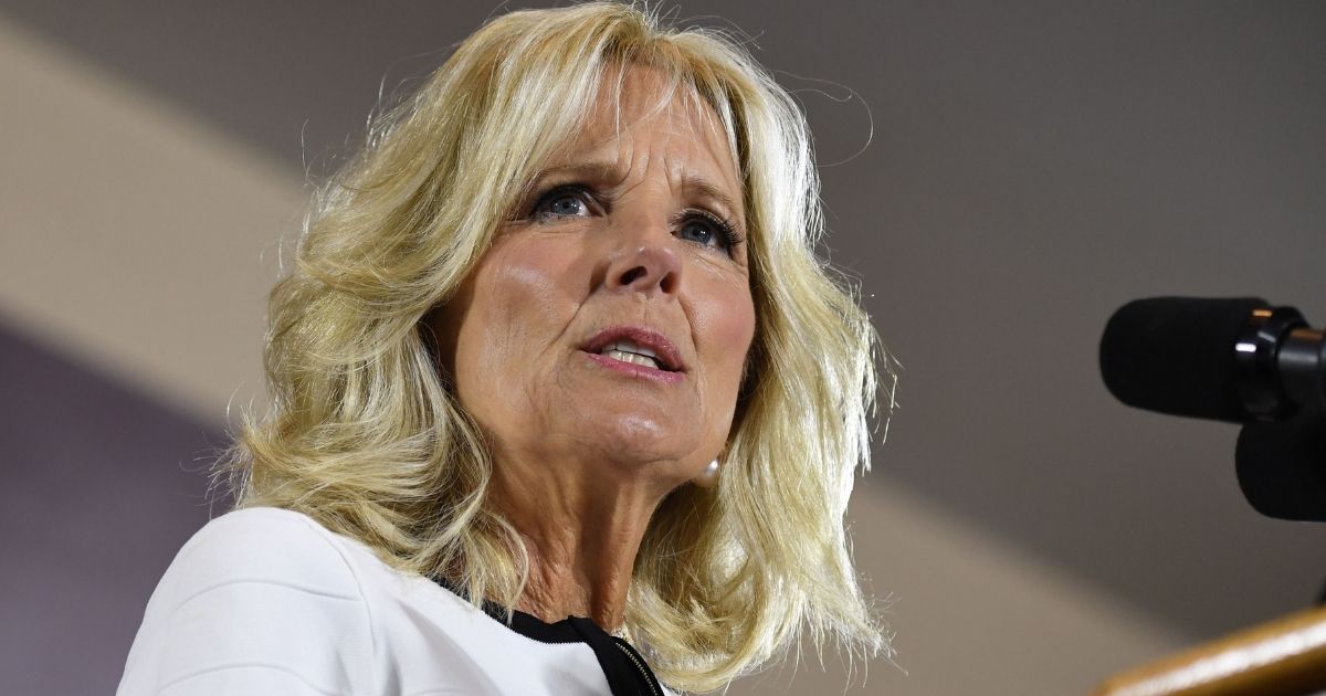 Jill Biden, wife of former US vice president Joe Biden, speaks during her husband's first campaign event as a candidate for US President at Teamsters Local 249 in Pittsburgh, Pennsylvania, April 29, 2019.