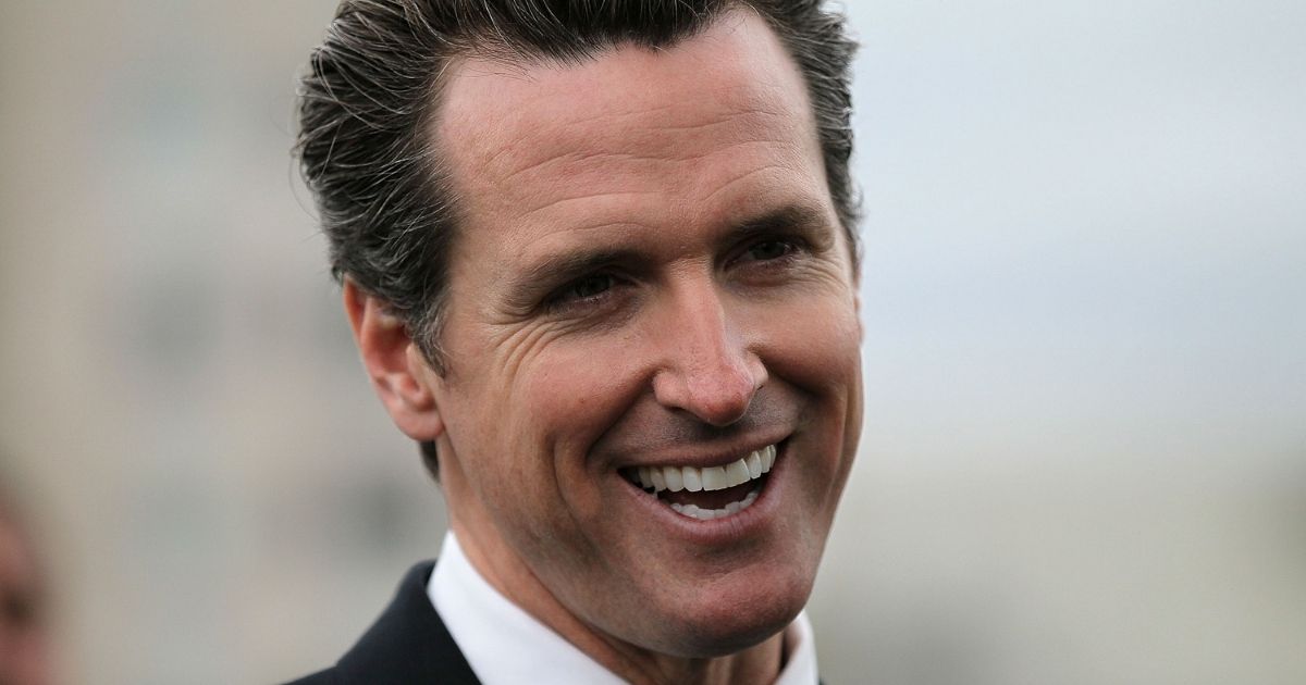 SAN FRANCISCO - MAY 25: San Francisco mayor Gavin Newsom smiles during a news conference May 25, 2010 in San Francisco, California. Mayor Newsom signed fee deferment legislation that will stimulate development and and generate construction jobs by allowing developers to defer upfront city development impact fees.