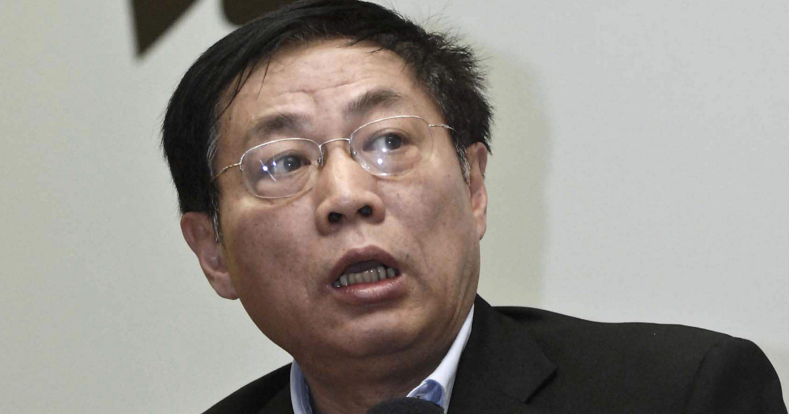 In this Nov. 12, 2010, file photo, Chinese real estate mogul Ren Zhiqiang speaks at a reception in Shanghai. Ren, who publicly criticized President Xi Jinping’s handling of the coronavirus pandemic, was sentenced to 18 years in prison on Sept. 22, 2020, the government announced.