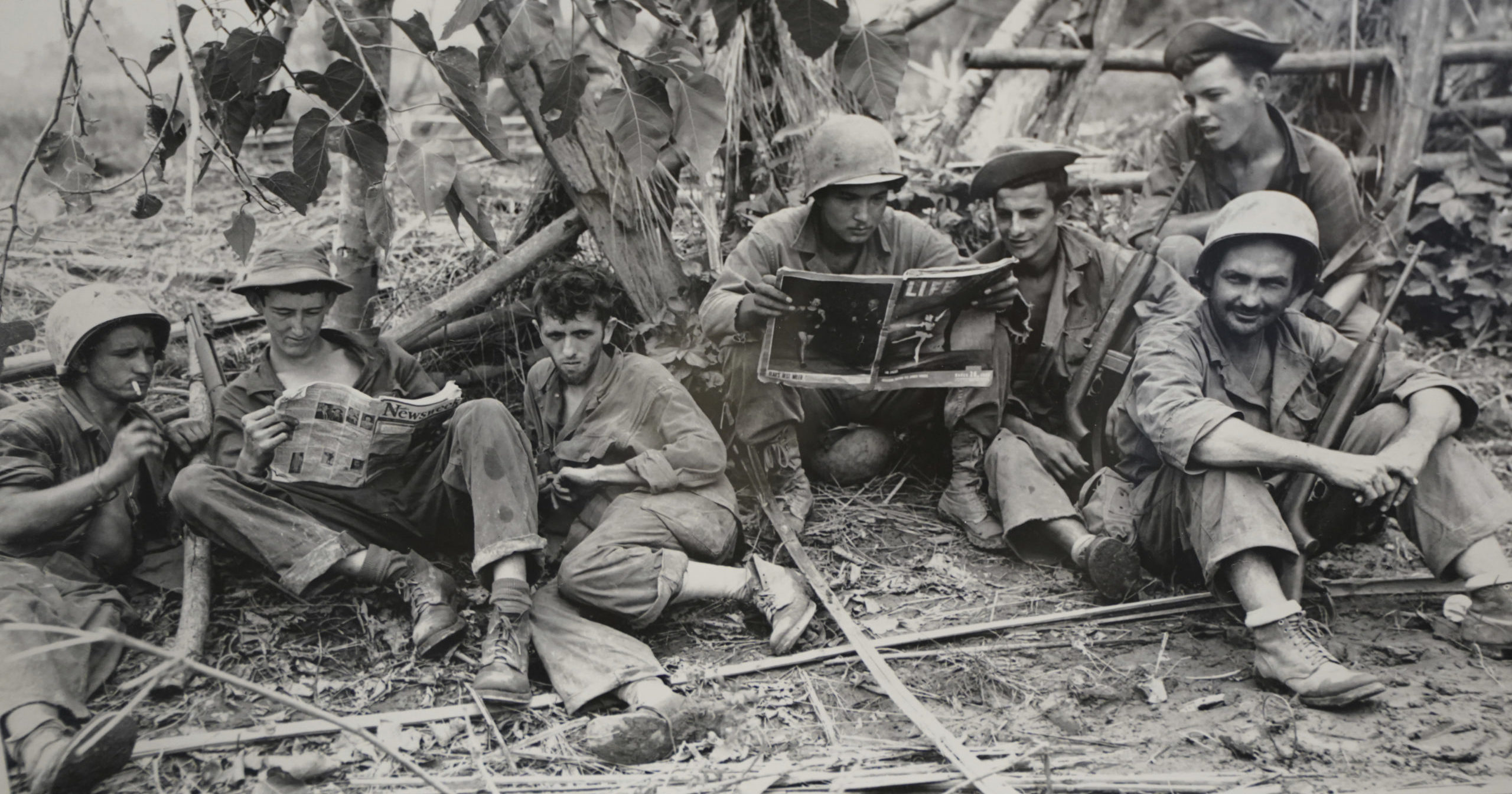 This photo, courtesy of the US Army Signal Corps, shows members of the famed WWII Army unit Merrill's Marauders on Aug. 2, 1944. The unit that spent months fighting behind enemy lines in Burma has been approved to receive the Congressional Gold Medal, Congress' highest honor.