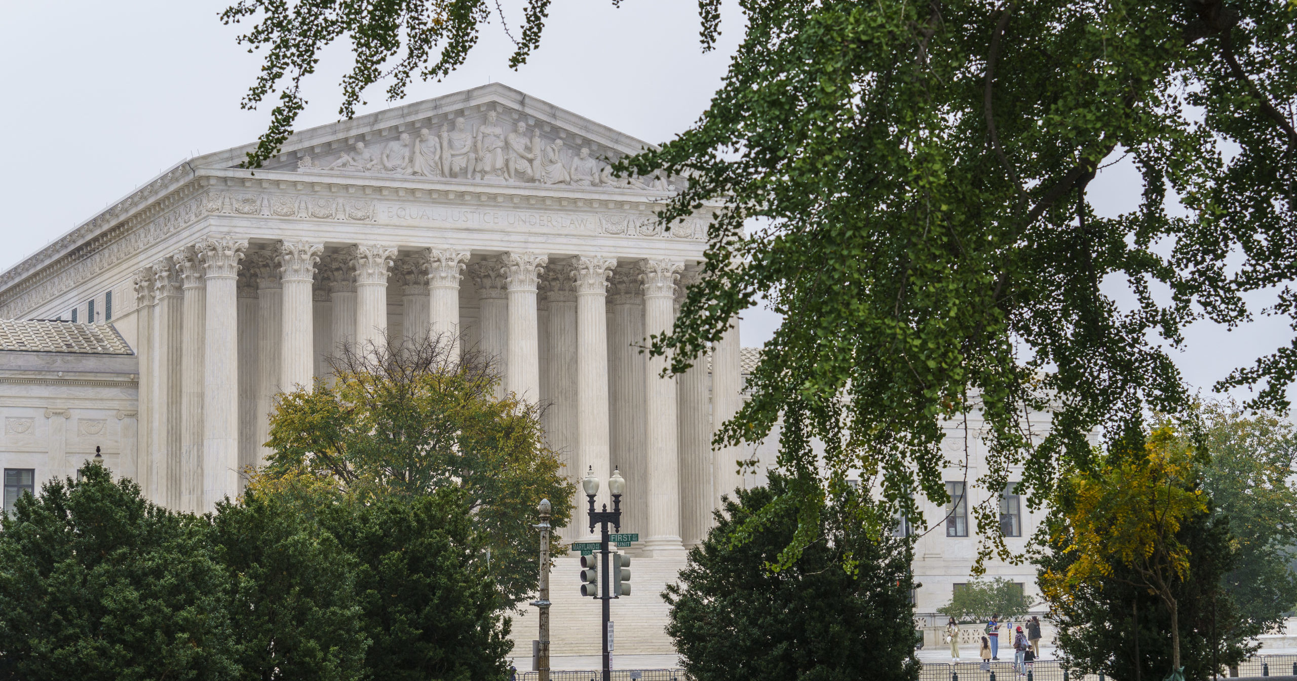 The Supreme Court is seen in Washington, D.C., on Oct. 21, 2020.