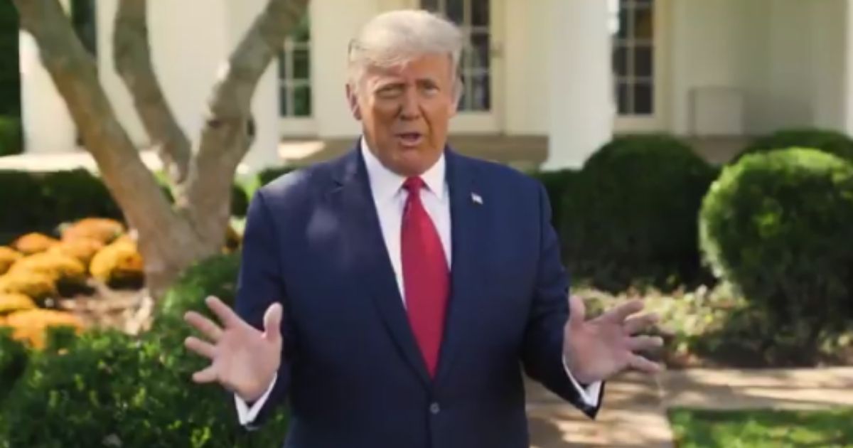 President Donald Trump in a video released on Wednesday called the drug Regeneron he received not just a treatment, but in effect a cure for COVID-19.