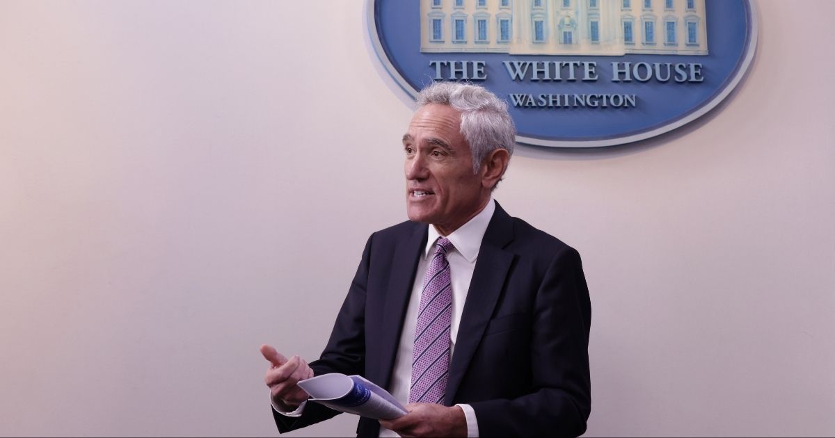 Dr. Scott Atlas, a member of the White House's coronavirus task force, attends a news conference hosted by President Donald Trump in the White House on Sept. 16, 2020, in Washington, D.C.