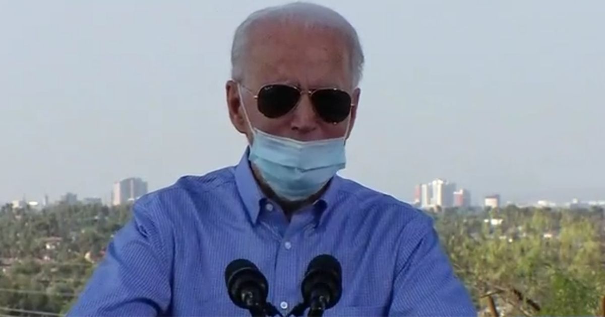 Joe Biden in Las Vegas.