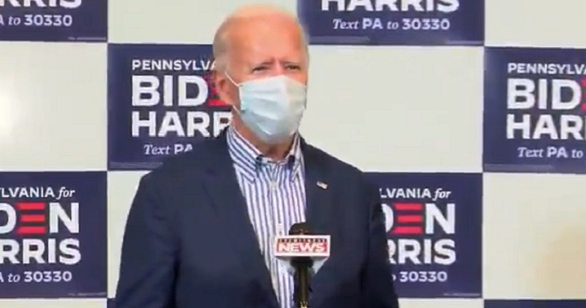 Former Vice President Joe Biden in an interview Saturday with WYOU-TV in Pennsylvania.