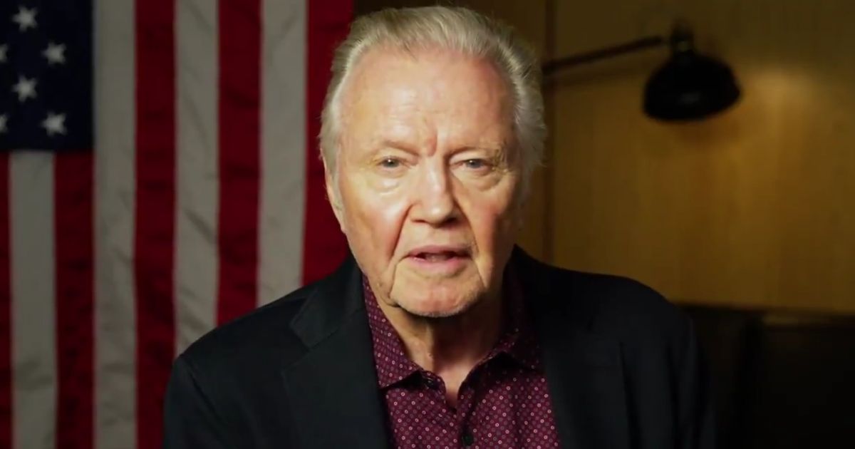 Actor Jon Voight published a video on Twitter on Friday urging Americans to re-elect President Donald Trump.