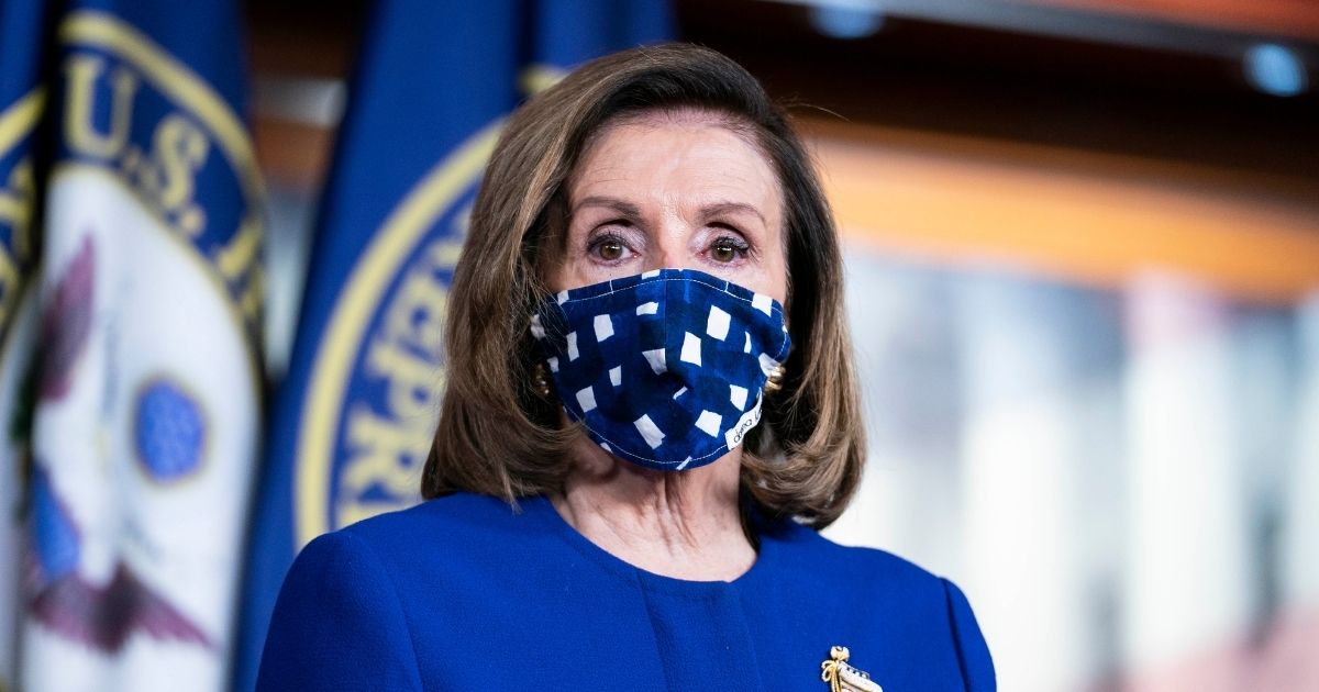 Speaker of the House Nancy Pelosi speaks during a news conference at the U.S. Capitol in Washington, D.C., on Thursday.