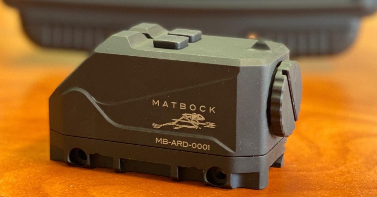 The Acquire Read Deploy Sight from Matbock is designed to improve accuracy for grenade launchers.