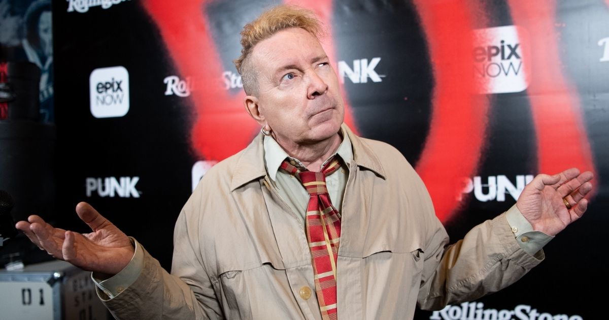 LOS ANGELES, CALIFORNIA - MARCH 04: John Lydon aka Johnny Rotten arrives at the premiere of Epix's "Punk" at SIR on March 04, 2019 in Los Angeles, California.