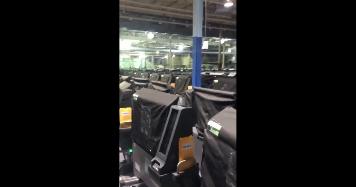 WHYY-FM reporter Max Marin reported that when he showed up to the warehouse, the security was very relaxed and he could stroll right in.