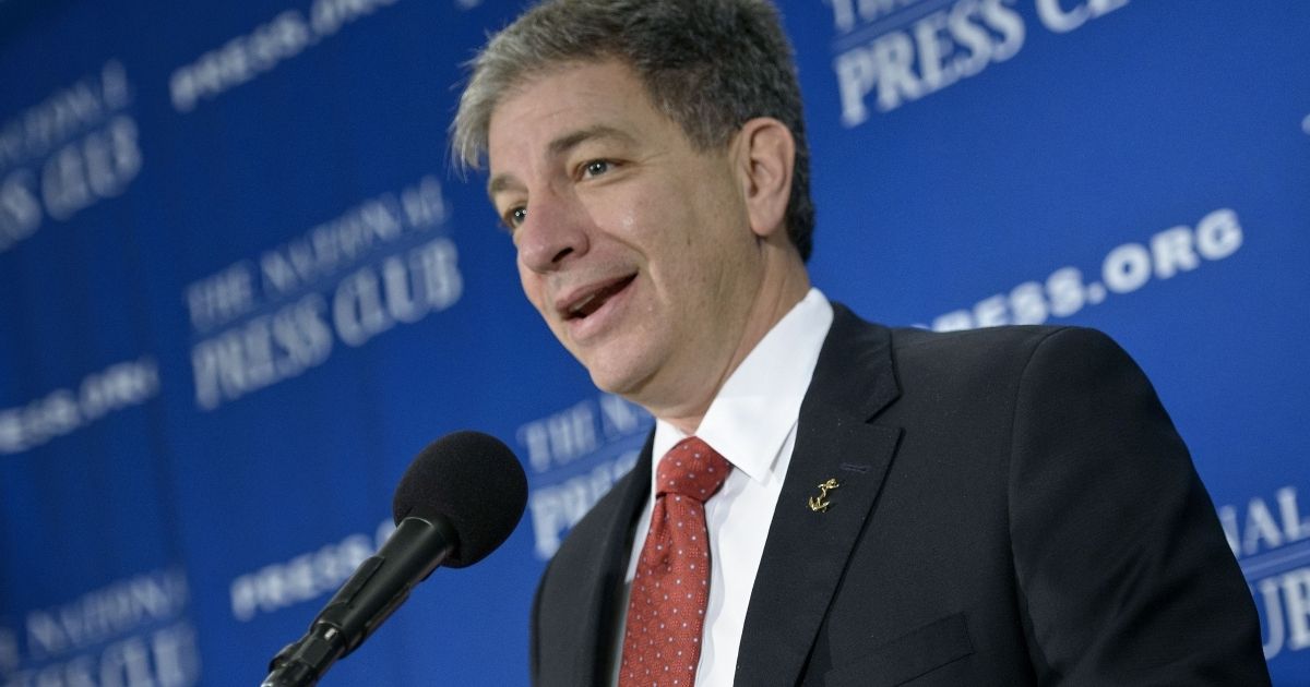 Anchorage Mayor Ethan Berkowitz speaks during a news conference on Oct. 8, 2015, in Washington, D.C.