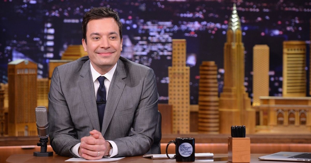 Jimmy Fallon hosts "The Tonight Show Starring Jimmy Fallon" on Feb. 26, 2014, in New York City.