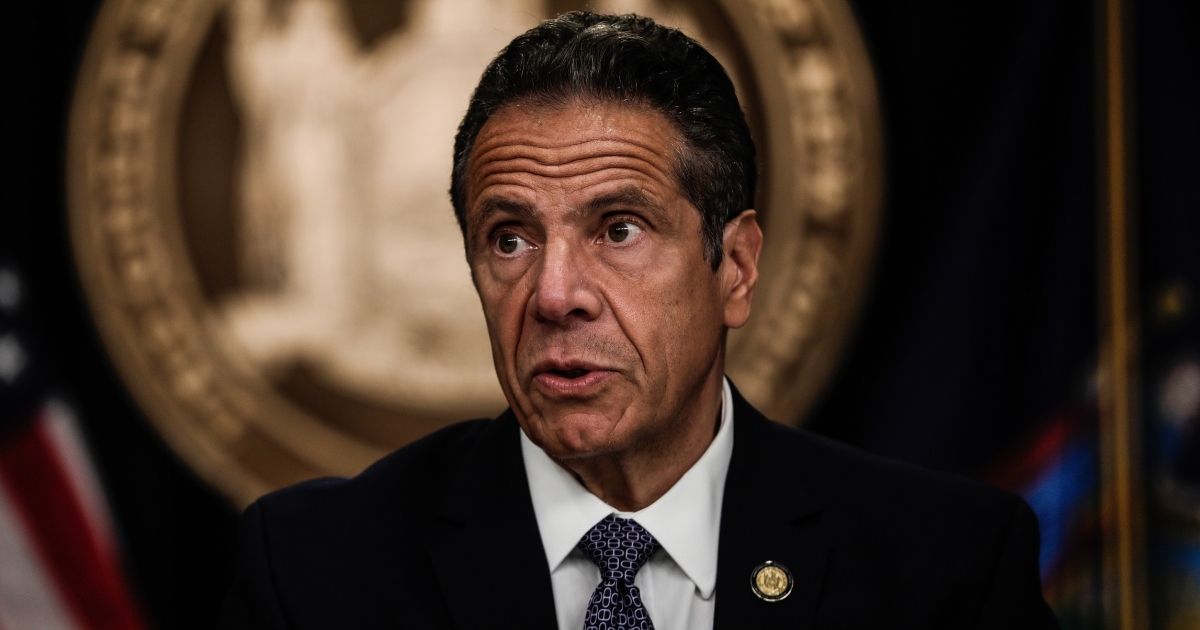 New York Gov. Andrew Cuomo speaks at a news conference on July 1, 2020, in New York City.