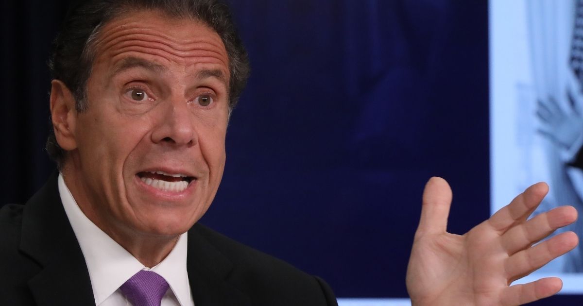 New York state Gov. Andrew Cuomo at a news conference on Sept. 8, 2020, in New York City.