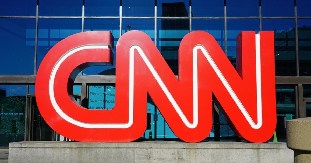 The stock photo above shows the CNN logo at the CNN Center, the world headquarters of the CNN news network located in downtown Atlanta.