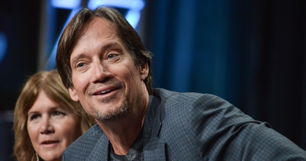 Kevin Sorbo speaks onstage at the "Heartbreakers" portion of the Discovery 2014 Summer TCA on July 9, 2014, in Beverly Hills, California.