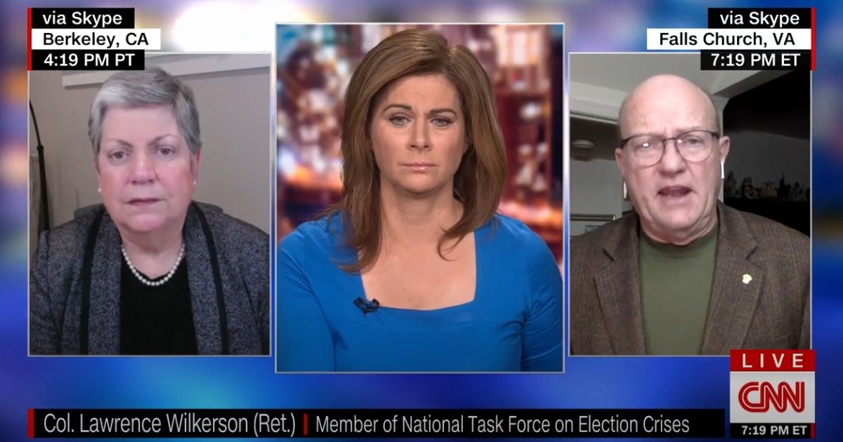 Lawrence Wilkerson talks about the election on CNN.