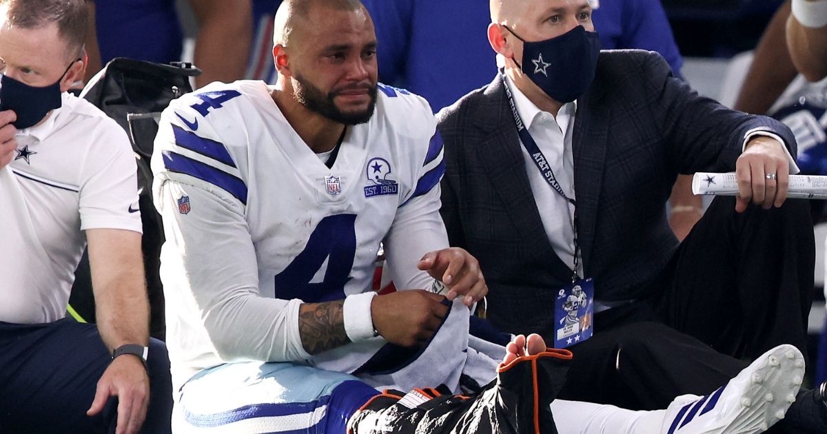 Dallas Cowboys quarterback Dak Prescott fractured and dislocated his ankle on Oct. 11 during a game against the New York Giants.