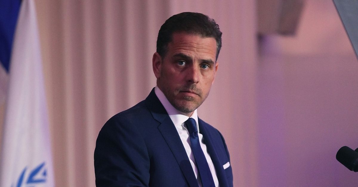 Then-World Food Program USA Board Chairman Hunter Biden speaks at the organization's awards ceremony in 2016 in Washington.