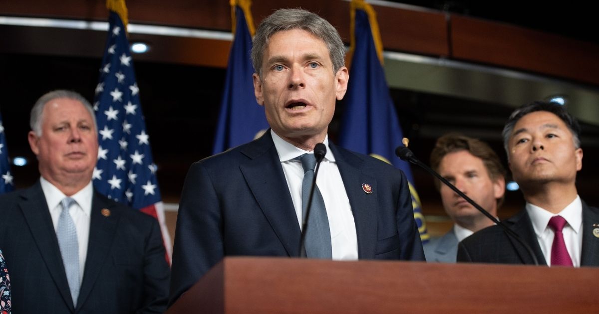 Democratic Rep. Tom Malinowski of New Jersey speaks during a press conference in Washington, D.C., on July 16, 2019.