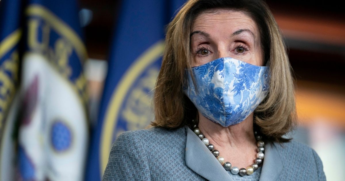 Speaker of the House Nancy Pelosi speaks during a news conference at the US Capitol on Oct. 29, 2020, in Washington, D.C.