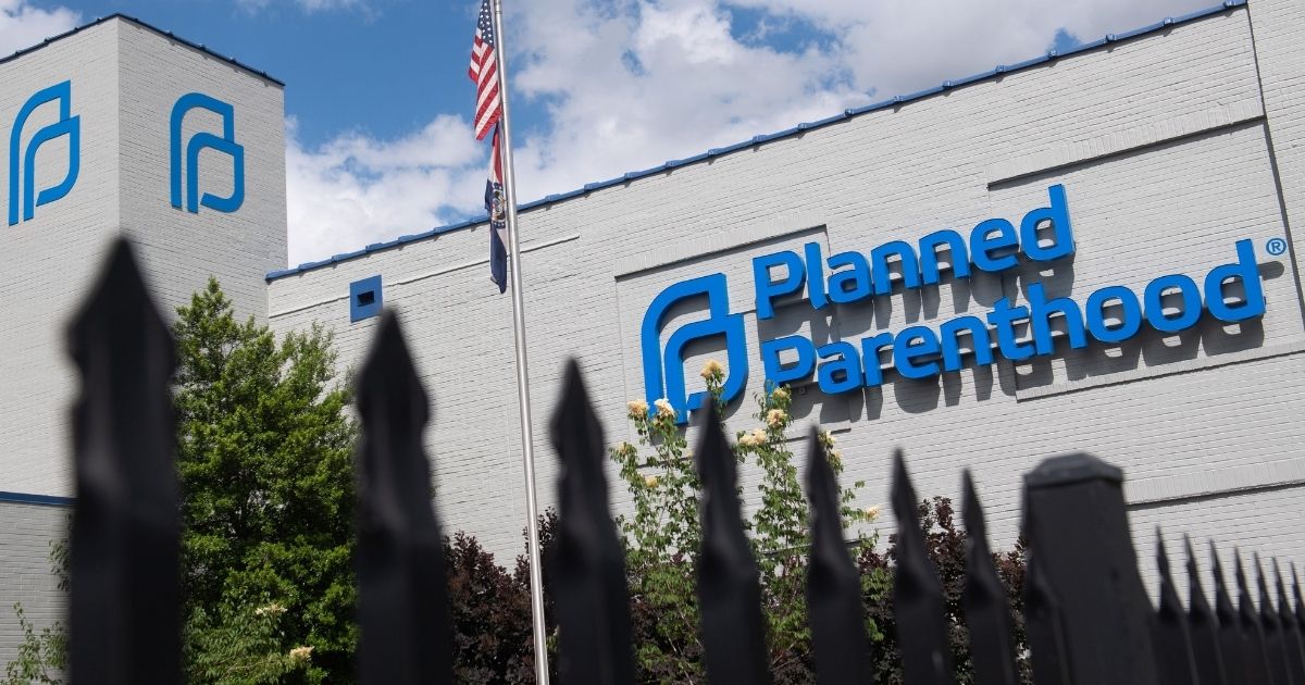 The outside of a Planned Parenthood is seen in St. Louis, Missouri, on May 30, 2019.