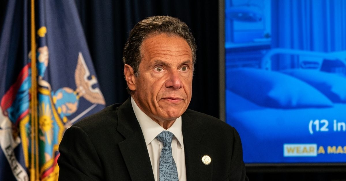 New York Gov. Andrew Cuomo speaks during the daily media briefing at the Office of the Governor of the State of New York on July 23, 2020, in New York City.