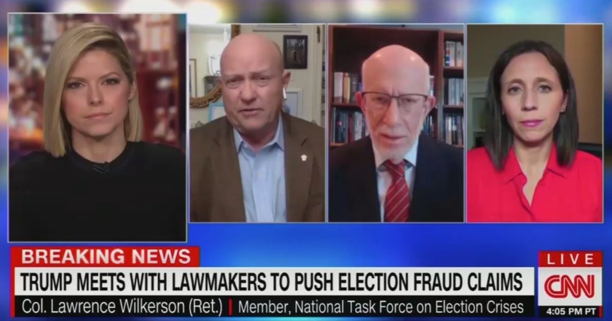 CNN host Kate Bolduan interviews retired Col. Lawrence Wilkerson on Monday about claims of "cheating" in Kentucky to re-elect Senate Majority Leader Mitch McConnell.