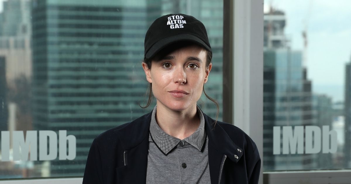 Elliot Page, at the time known as Ellen Page, attends an event in Toronto on Sept. 7, 2019.