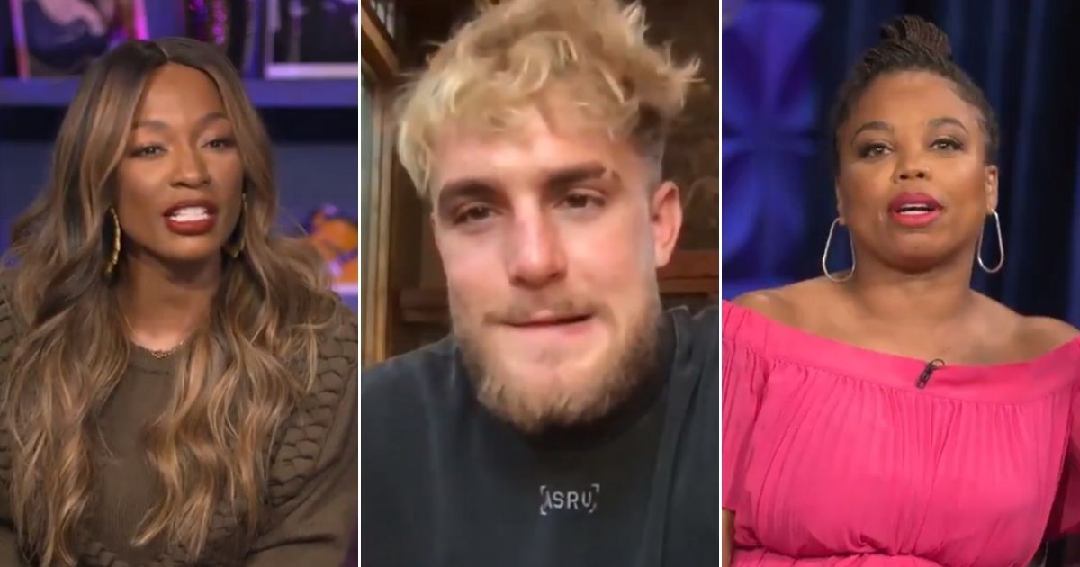 YouTube personality Jake Paul discusses his fight with Vice TV hosts Jemele Hill, right, and Cari Champion.