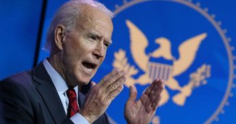 Joe Biden announces the members of his health team at the Queen Theater on Tuesday in Wilmington, Delaware.
