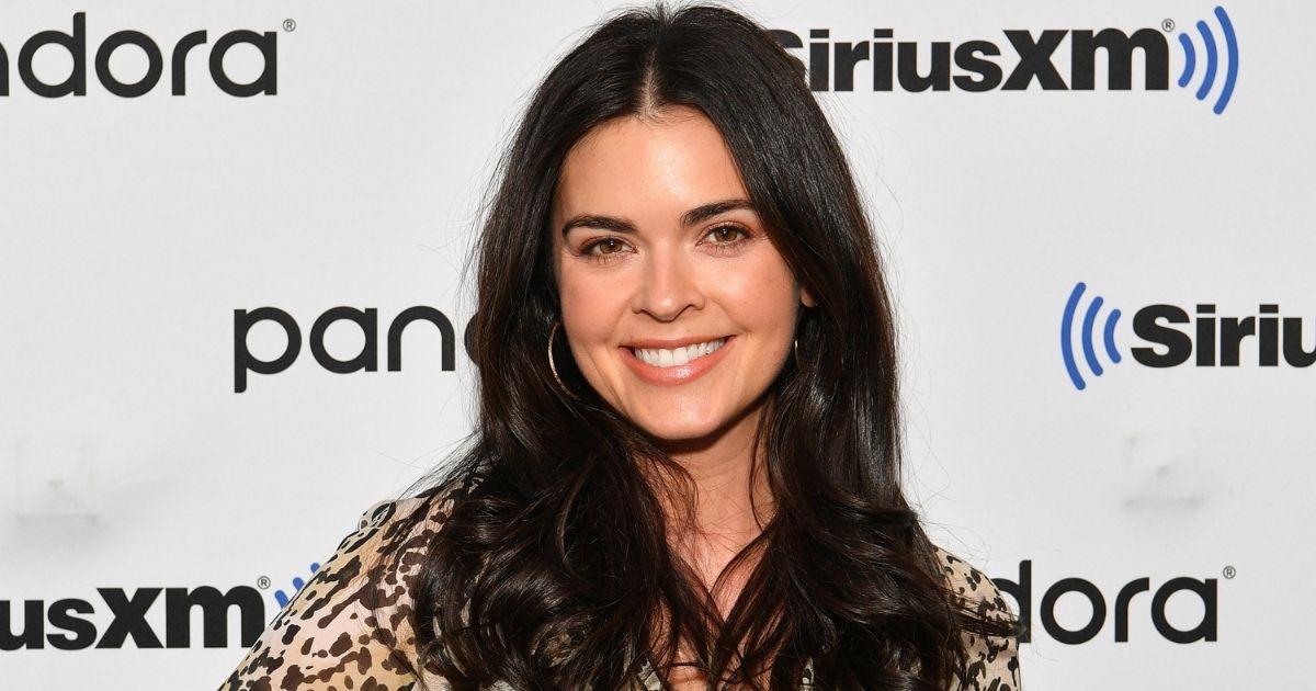 Food Network's Katie Lee, who recently dealt publicly with a mommy-shaming comment, is seen above.