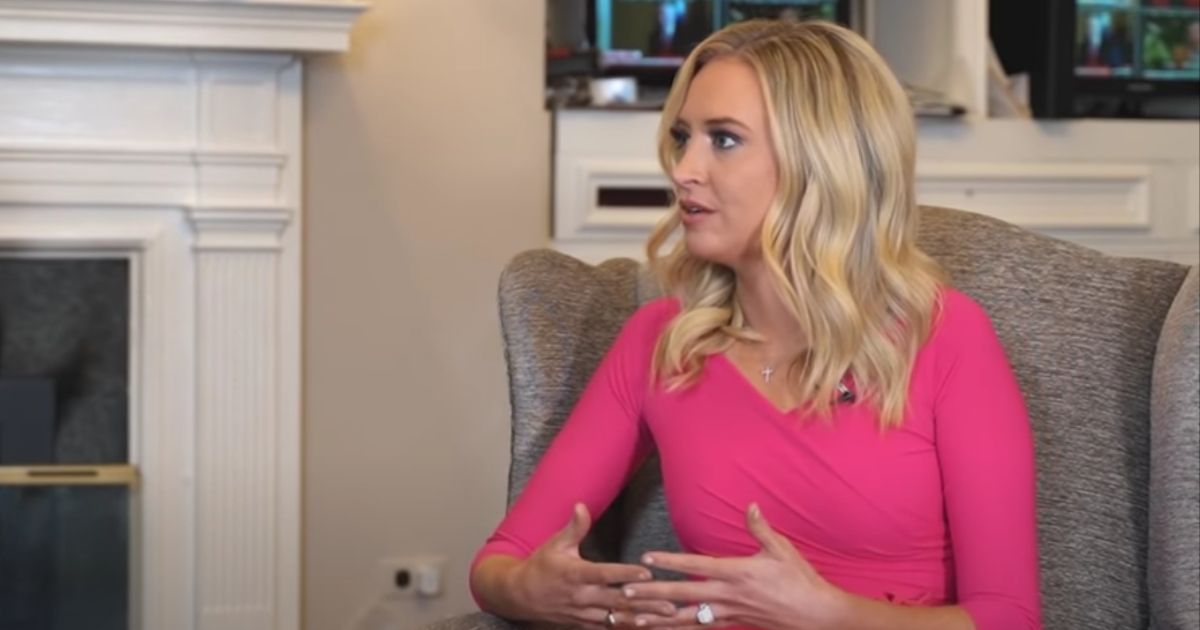 'It all fit together like a woven web,' Kayleigh McEnany said of her path to press secretary in an interview on Dec. 18.